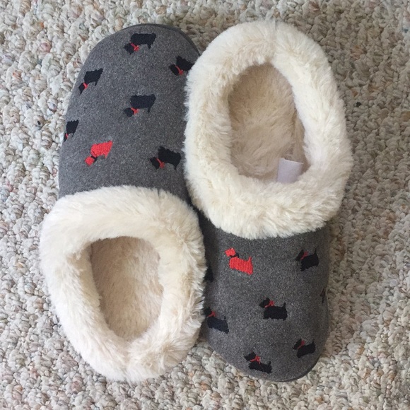 scottie dog slippers